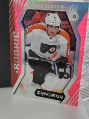 2017-18 Upper Deck Synergy Red Bounty Unscratched Travis Sanheim #81 Rookie