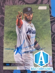 2021 Stadium Club - MONTE HARRISON - Marlins - On Card Auto