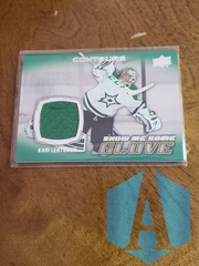 2015-16 Upper Deck Contours Show Me Some Glove Jerseys Kari Lehtonen #S-9