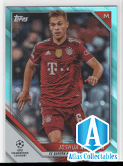 2021-22 Topps UEFA Champions League Aqua Foil #190 Joshua Kimmich /299