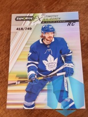 2020-21 Upper Deck Synergy FX Rookies 418/749 Timothy Liljegren #FXR-TL