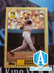 1987 Topps Barry Bonds RC Pittsburgh Pirates #320