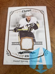 2015-16 Upper Deck Champ's Rookie Jerseys #JSP Daniel Sprong