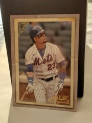 2021 Topps Gallery MLB Originals #MO-3 Javier Baez New York Mets