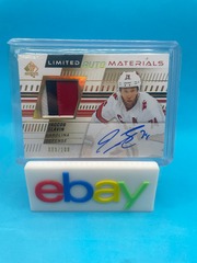 Jaccob Slavin Sp Authentic 2019-20 Limited Auto Materials 009/100