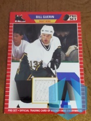 2021-22 Leaf Pro Set Red Game Used Memorabilia Jersey Bill Guerin #PSM-09 (B)