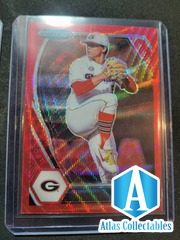 2021 Panini Prizm Draft Picks RYAN WEBB Red Wave Prizm #PDP125