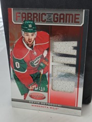 2012-13 Certified Fabric of the Game Red Team 113/150 Die Cut #FOG-DSE Devin Setoguchi 