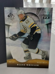2008-09 SP Authentic Holo FX Blake Wheeler #FX78 Bruins