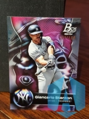 2023 Bowman Platinum #29 Giancarlo Stanton Pink Ice Foil 162/199 New York Yankees