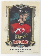 2008-09 Upper Deck Champ's Rookie Matthew Halischuk #175 New Jersey