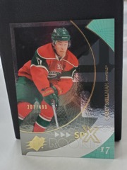 2010-11 SPx Rookie 207/499 Casey Wellman #153 Wild
