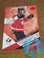 2021 UD TCJ Prospectus Momentous Exclusives #PM-8 Dylan Holloway 083/275