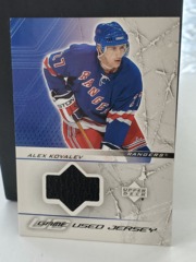 2003-04 Upper Deck UD Game Used Jersey Alex Kovalev #GJ-AK