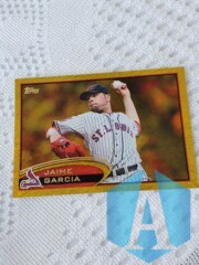 2012 Topps Gold Sparkle Parallel #3 Jaime Garcia - St. Louis Cardinals