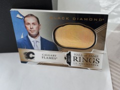 2019-20 Upper Deck Black Diamond Hall of Fame Rings Joe Nieuwendyk #HR-JN Calgary