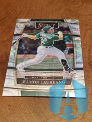 2022 Panini Select RAMON LAUREANO #39 Concourse Scope Prizm Oakland A's