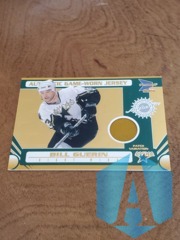 2003-04 Pacific Prism Game-Worn Jersey Gold 65/75 Bill Guerin #113 Patch Variation