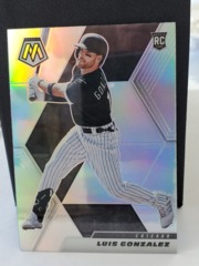 2021 Panini Mosaic Rookie Silver Prizm #229 Luis Gonzalez