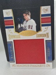 2010 Panini Dominion Showcase Showdown Jersey 31/50 Magnus Paajarvi #4 Rookie RC