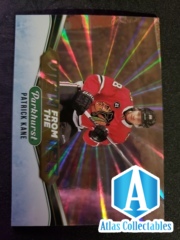 19/20 UPPER DECK PARKHURST VIEW FROM THE ICE GOLD PARALLEL Patrick Kane