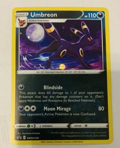Umbreon - SWSH129 - SWSH Black Star Promos