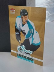 2005-06 Fleer Ultra Gold Medallion Ryane Clowe #241 Rookie RC