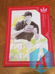 2022 Panini Diamond Kings Red Frame SP #163 Kyle Muller Braves