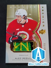 2020-21 UD Premier Paramount Alec Regula PREMIUM /49 Patch