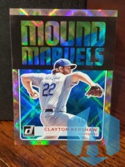 2018 Panini Donruss Mound Marvels #MM1 Clayton Kershaw Dodgers 123/349