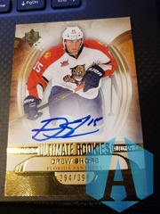 2013 13-14 Ultimate Rookie Auto Autograph #128 Drew Shore RC /399