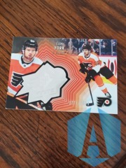 2021-22 SPX Silver Finite #SF-35 Cam York RC 1771/2999 Philadelphia Flyers