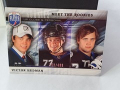 2009-10 Upper Deck Be A Player #MR2 Victor Hedman Meet the Rookies 153/499