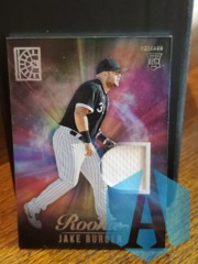 2022 Panini Capstones Rookie Materials #RM-JB  Jake Burger Chicago White Sox