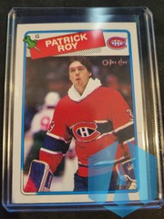1988-89 Topps Patrick Roy #116 Montreal Canadiens