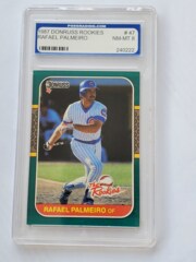 1987 Donruss Rookies Rafael Palmeiro #47 PGS 8 NM-MT 240222