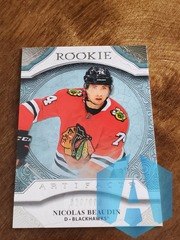 2020-21 Upper Deck Artifacts Rookies 629/999 Nicolas Beaudin #164