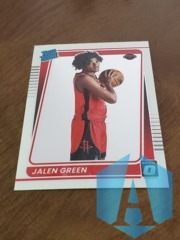 2021-22 Optic JALEN GREEN Rated Rookie #159 Houston Rockets