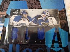 2012-13 Panini Prime DUAL Combos Halak Elliott /225 Jersey Patch