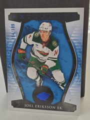 2023-24 Upper Deck Artifacts #62 Joel Eriksson Ek Blue Foil 194/199 Wild