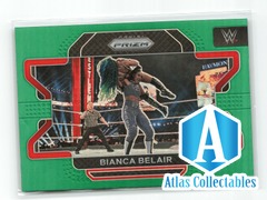 Bianca Belair 2022 Panini Prizm WWE Green Prizm #9