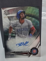 2022 Bowman Platinum Top Prospects Ice Foilboard 04/50 Brennen Davis #TOP-42 Auto