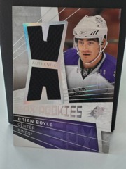 2008-09 SPx Rookies Jerseys  0292/1299 Brian Boyle #152 Los Angles Kings
