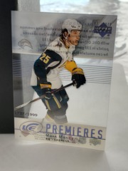 2007-08 Upper Deck Ice Premieres #114 Mark Mancari Acetate 1737/1999 Sabres