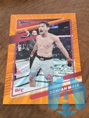 2022 Donruss UFC #171 Demian Maia Orange Laser