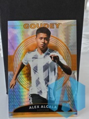 2022 Upper Deck Goodwin Champions Alex Alcala #GP2 Platinum Orange Prism 468/499