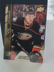2015-16 Upper Deck Series One UD Midnight 11/25 Cam Fowler #1 Ducks