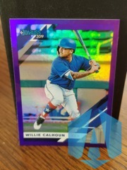 2019 Panini Donruss Holo Purple Willie Calhoun #150