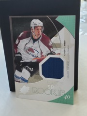 2010-11 SPx Rookie Jersey 427/799 Mark Olver #158 Avalanche
