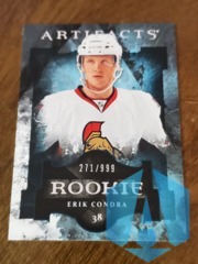 2011-12 Upper Deck Artifacts Rookie 271/999 Erik Condra #181 Rookie RC